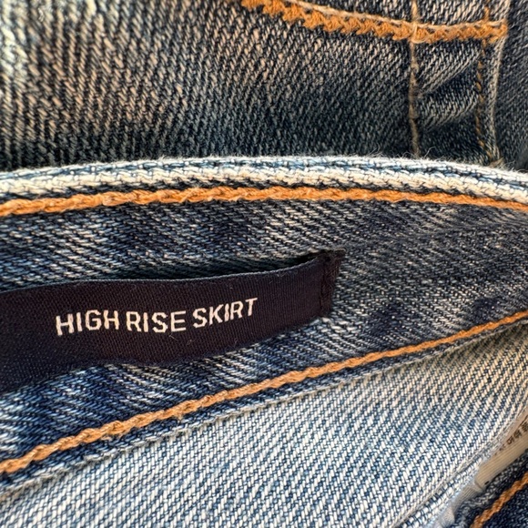 Hollister High Rise Denim Mini Skirt 9R/29”Waist - Picture 7 of 8